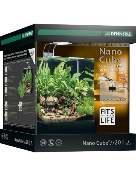 Dennerle Nano Cube 30l Complete Plus Soil Dennerle Nano Cube Complete Soil, 30 L