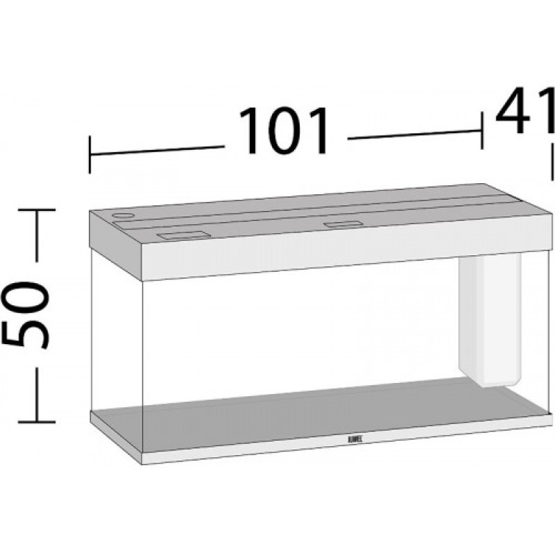 JUWEL Juwel Rio 180 LED Light Wood μόνο με 426.32