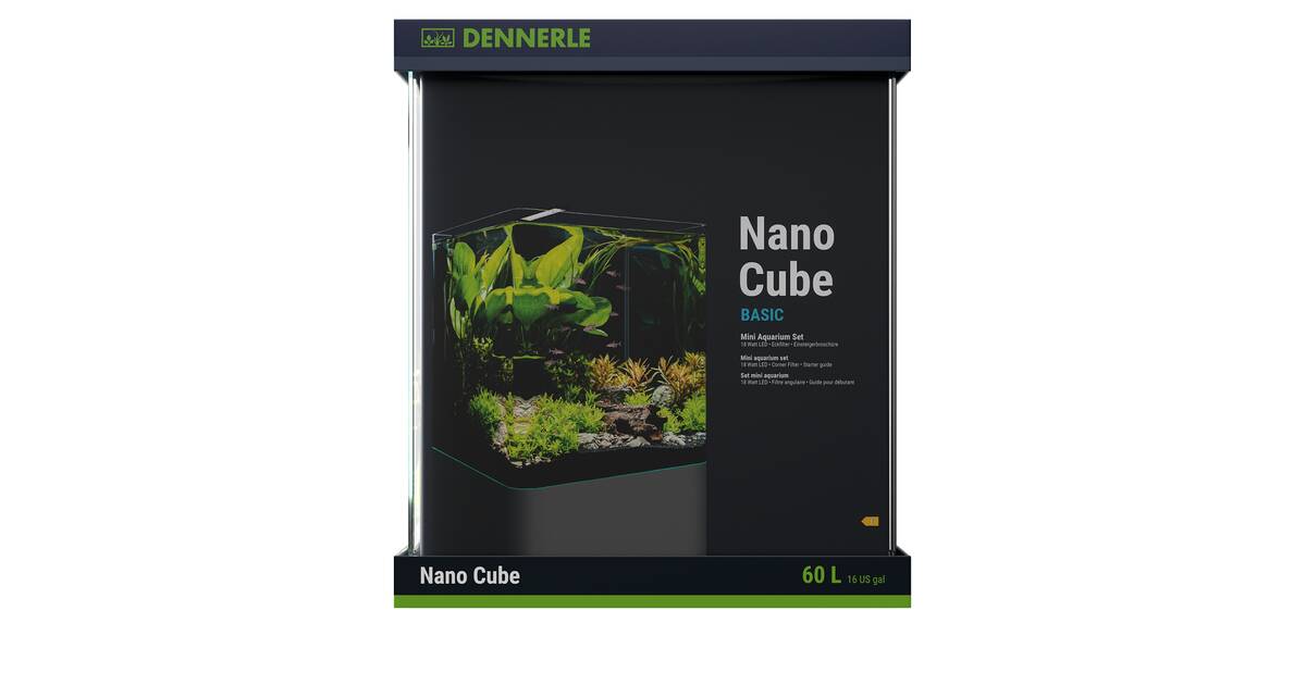DENNERLE Dennerle Nano Cube Basic 60L– 38 x 38 x 43 cm μόνο με 169.99