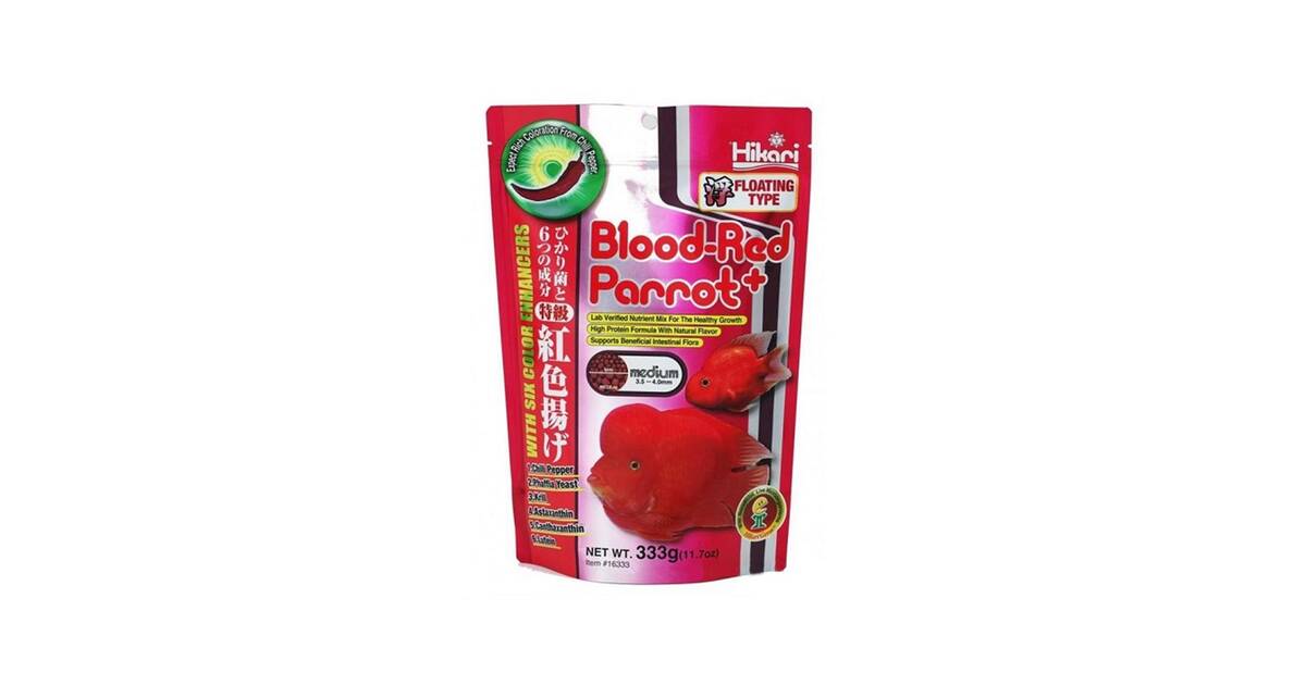 Parrot Plus Hikari Blood-Red Parrot Plus Medium 333gr