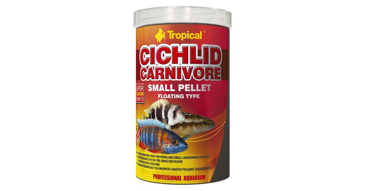 Pellet Insecticide Tropical Cichlid Carnivore Small Pellet 250 ml