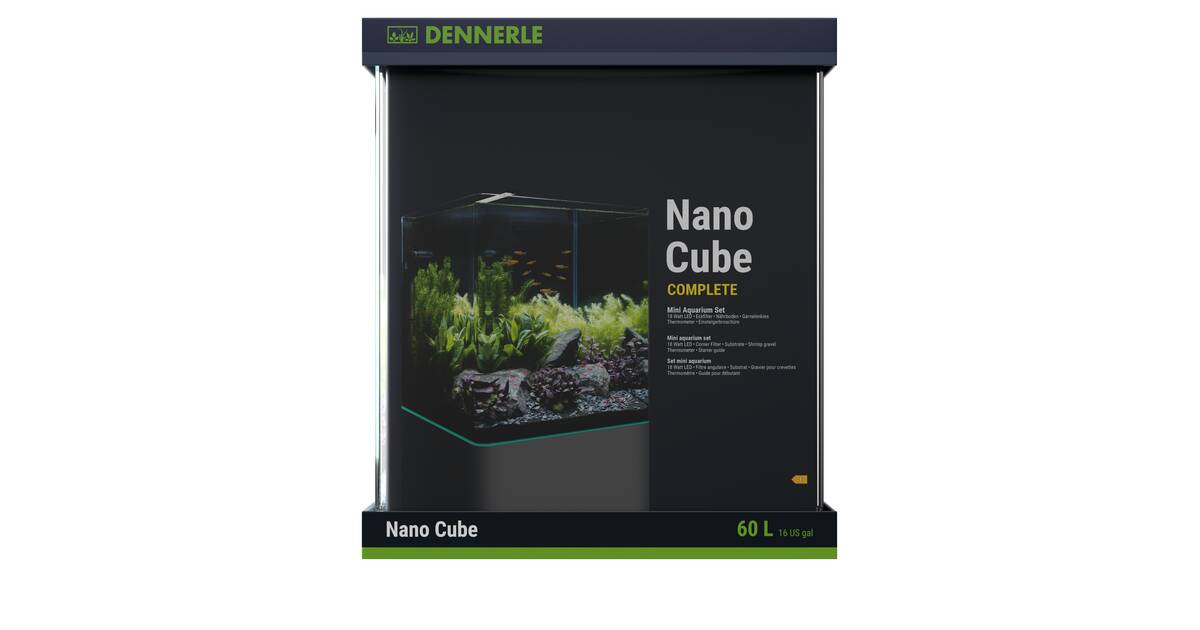 DENNERLE Dennerle Nano Cube Complete 60L 38x38x43cm μόνο με 212.49