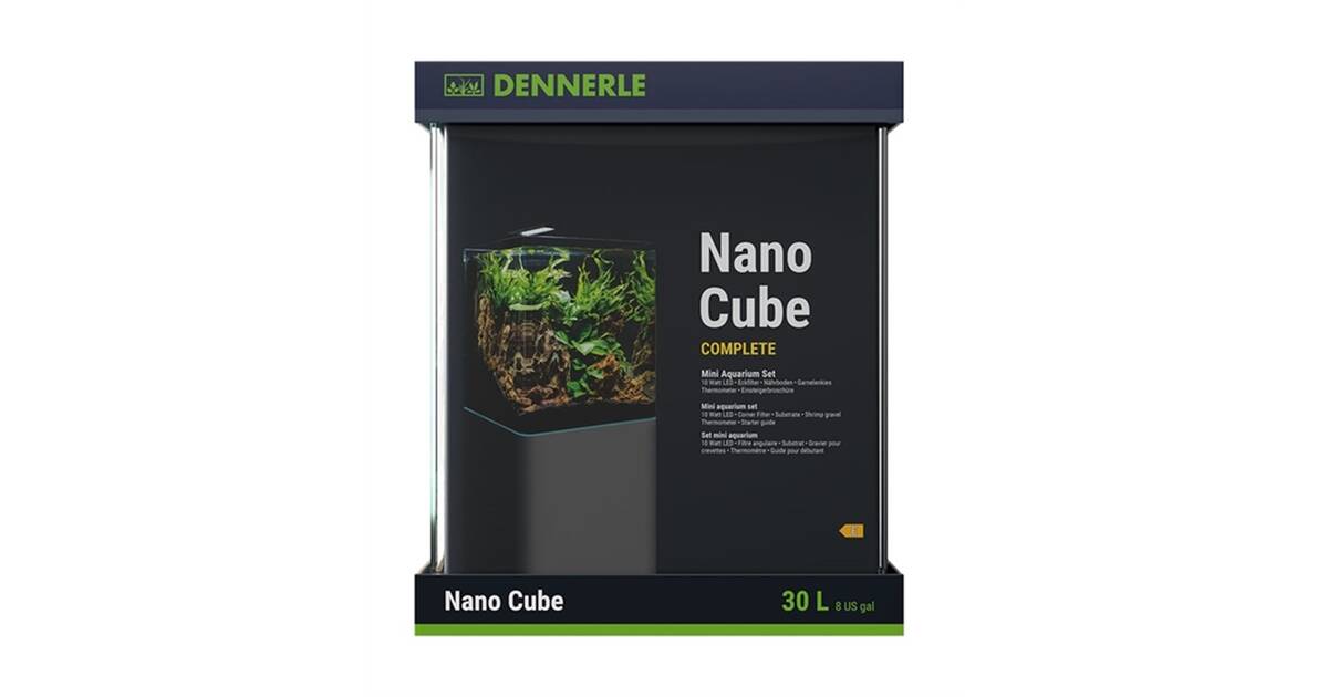 Dennerle Nano Cube 30l Complete Plus Soil www.aquariumshop.gr