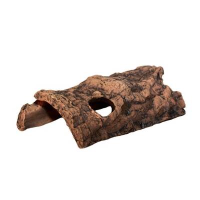 Κεραμικός Κορμός Half-Log L - 24x11x7,5cm