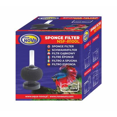Aqua Nova Sponge Filter NSF-R100L