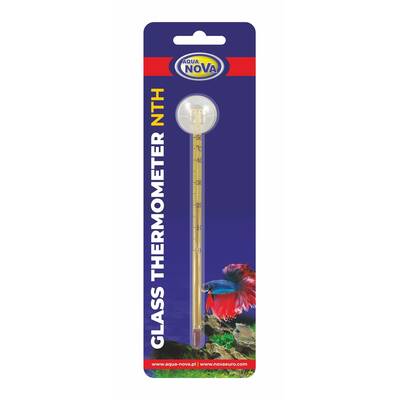 Aqua Nova Glass thermometer - Yellow
