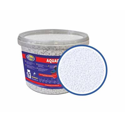 Aqua Nova Colour Gravel 5kg (3L) 4-8mm, White