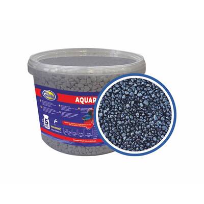 Aqua Nova Colour Gravel 5kg (3L) 4-8mm, Black