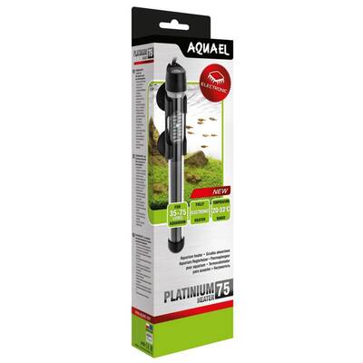 Aquael Glass Heater Platinium 75 W