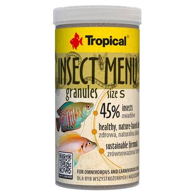 Tropical Insect Menu Granules Size S 250ml