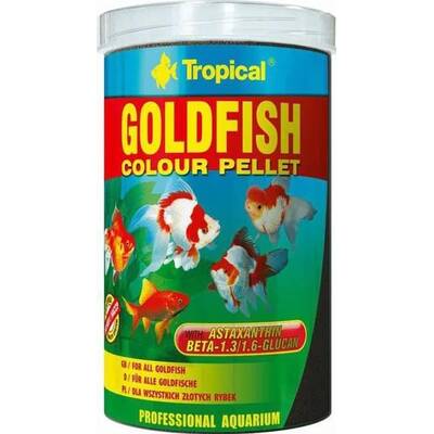 Tropical Goldfish Colour Pellet 250 ml