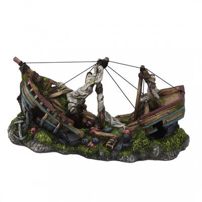 Aqua Della Masted Ship L - 37,5x17,5x20CM