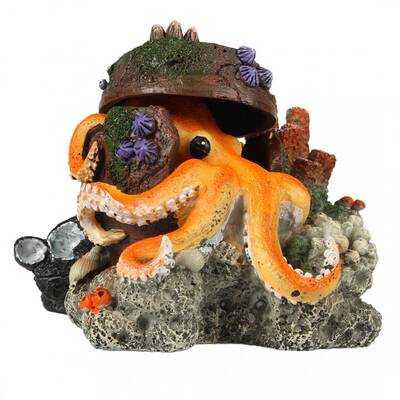 Aqua Della Stray Wood Octopus 15,5x12,5x11,0cm