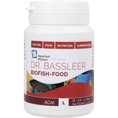 Aquarium Munster Dr Bassleer Biofish Food BF Acai L 600 gr