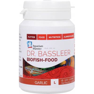 Aquarium Munster Dr Bassleer Biofish Food Garlic L 150gr
