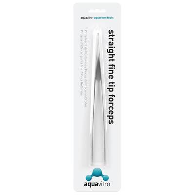 Aquavitro Straight Fine Tip Forceps 25cm