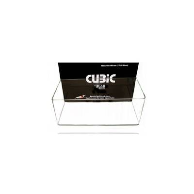 Blau Aquarium KIT Cubic  45x24x16 cm 17 LT  Flat