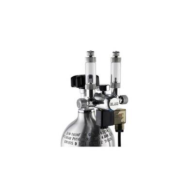 Blau DUAL Compact Regulator with electronic valve & bubble counter