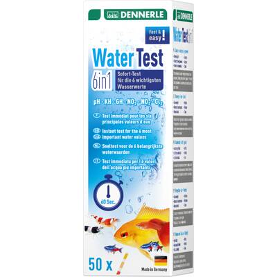 Dennerle Aquatics - water test 6 in 1 (50pcs)