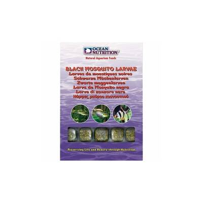 Ocean Nutrition Black Mosquito Larvae cube tray 100 gr