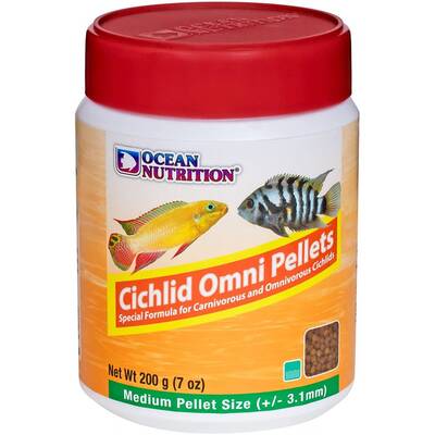 Ocean Nutrition Cichlid Pellets Omni SM 200gr
