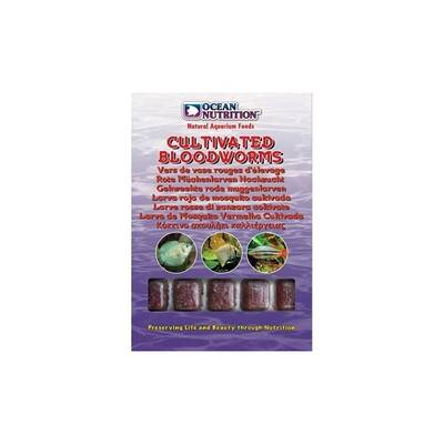 Ocean Nutrition cultivated bloodworms cube tray 100 gr