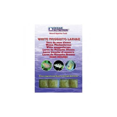 Ocean Nutrition White Mosquito Larvae cube tray 100 gr