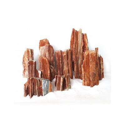 Red Lines Wood 10-35cm (Stone)