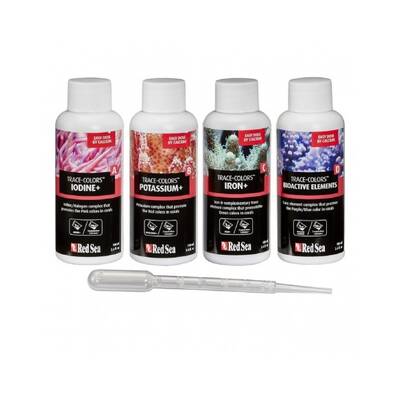 Red Sea Trace-Colors A-B-C-D (4pack x 100ml)