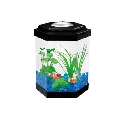 Resun Hex Aquarium 8lt (Led+Filter)
