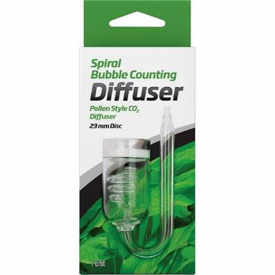 Seachem Glass Bubble Counting Spiral Diffuser 23mm