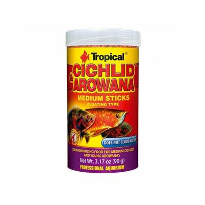 Tropical Cichlid & Arowana Medium Sticks 1000 ml