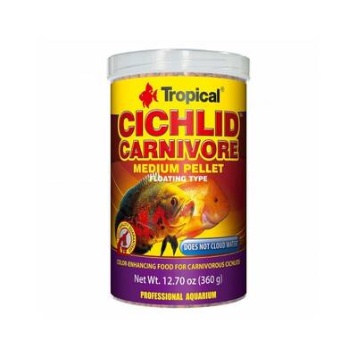 Tropical Cichlid Carnivore Medium Pellet 1000 ml