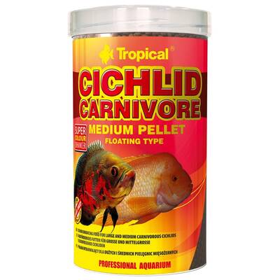 Tropical Cichlid Carnivore Medium Pellet 500 ml