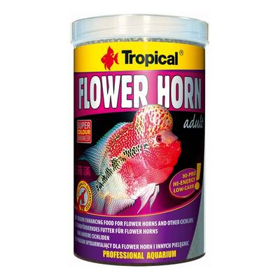 Tropical Flower Horn Adult Pellet Tin 500ml/190g