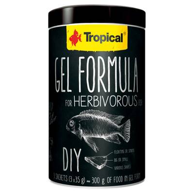Tropical Gel Formula Herbivorous 3x35gr(300gr)