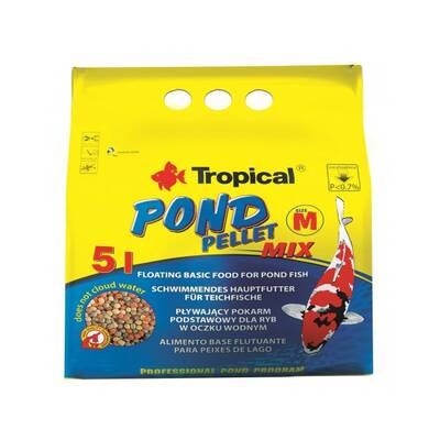 Tropical Pond Pellet Mix Bag 5L /650 g