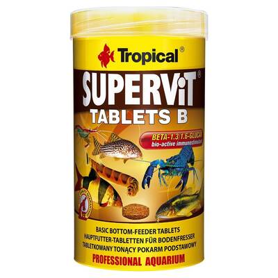 Tropical Supervit Tablets B Tin 250ml/150g