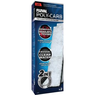 Fluval U3 Underwater Filter Poly-Carb (A491)