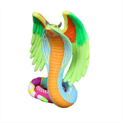 Aqua Della Dia De Los Muertos Snake - 12,8x7,7x15,9 cm