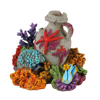 Aqua Della Amphora Coral Multicolour 2 13,9x11,5x12,4CM