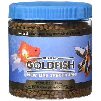 New Life Spectrum Goldfish 3mm Sinking Fresh 125g