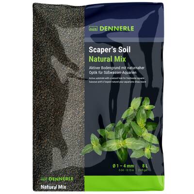 Dennerle Scaper's Soil Natural Mix, 8 L