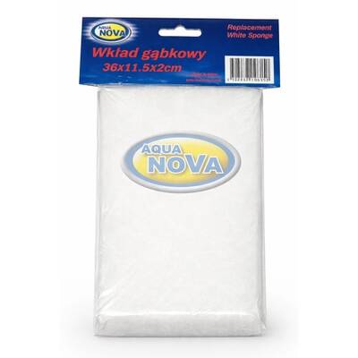Aqua Nova White Wool - 36cmx12cm