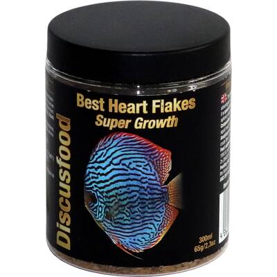 Discus Food Best Heart Flakes Super Growth 65gr