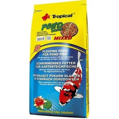 Tropical Pond Sticks Mixed Bag 10lt/800g