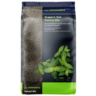 Dennerle Scaper's Soil Natural Mix, 4 L