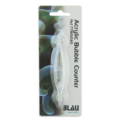 Blau Acrylic Bubble counter