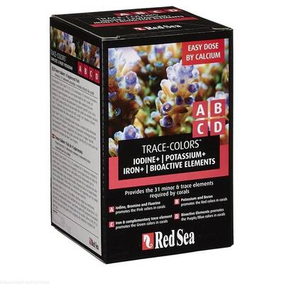 Red Sea Trace-Colors A-B-C-D (4pack x 100ml)