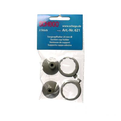 Schego Suction Cup Holder 25mm - 2pcs